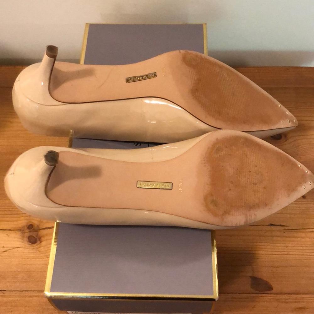 Nude kitten heel pump. Size 11m - Picture 3 of 3